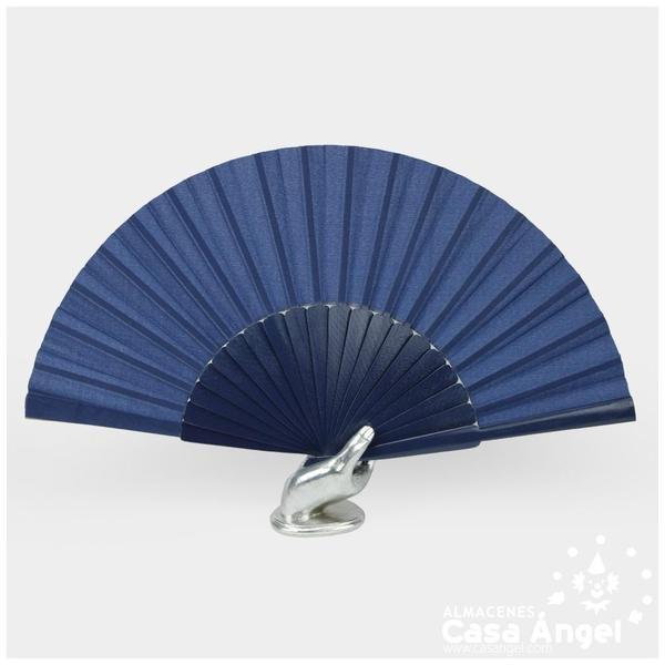 ABANICO PERICÓN MADERA COLOR AZUL COBALTO 59cm