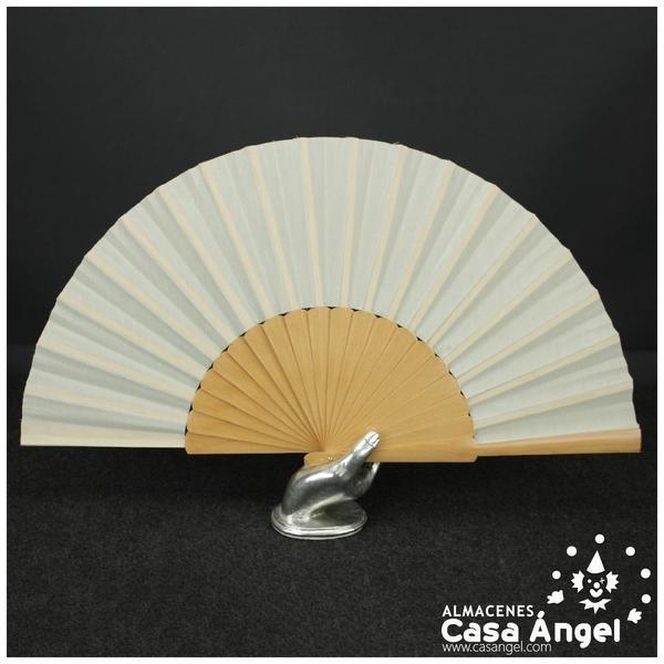ABANICO PERICÓN MADERA AL NATURAL 59cm