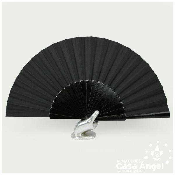 ABANICO PERICÓN MADERA NEGRO 59cm