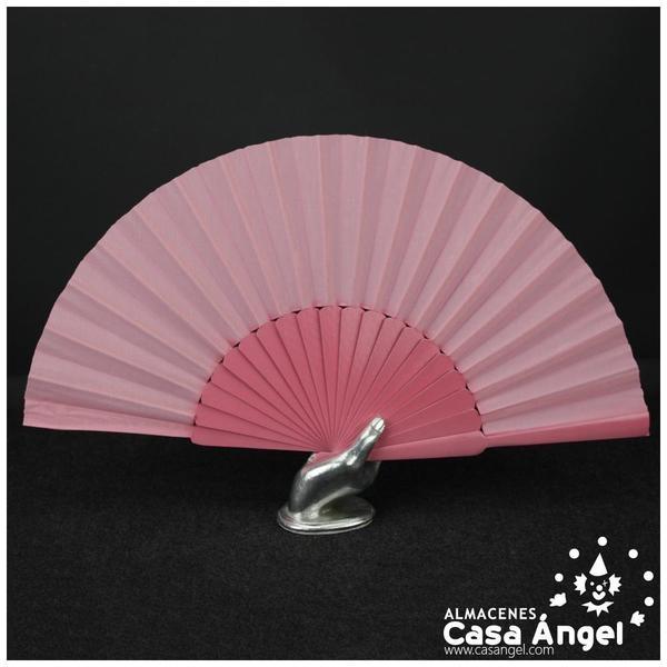 ABANICO PERICÓN MADERA ROSA 59cm