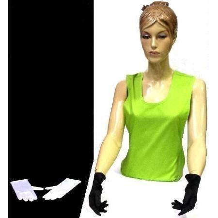 GUANTES TELA DE RASO 23cm
