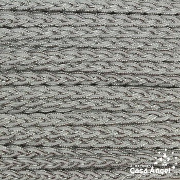 TRENZA METALIZADA BICOLOR 10mm