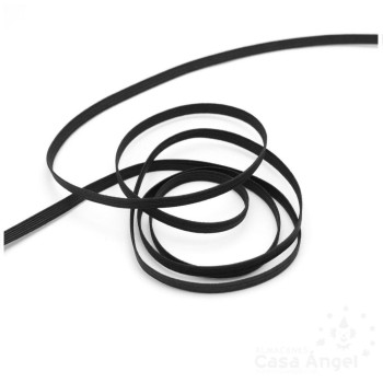 TRENCILLA DE GOMA ACANALADA 4mm