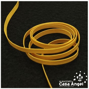 TRENCILLA DE GOMA ACANALADA 6mm
