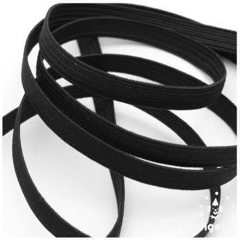TRENCILLA DE GOMA ACANALADA 6mm