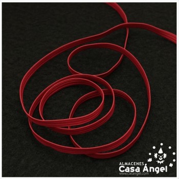 TRENCILLA DE GOMA ACANALADA 6mm