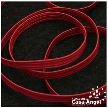 TRENCILLA DE GOMA ACANALADA 6mm