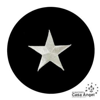 PARCHE TERMOADHESIVO METALIZADO ESTRELLA