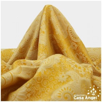 JACQUARD BICOLOR AZAFRÁN SERIE SAMBA 280cm