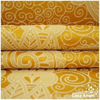 JACQUARD BICOLOR AZAFRÁN SERIE SAMBA 280cm