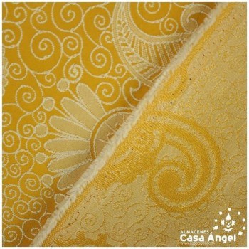 JACQUARD BICOLOR AZAFRÁN SERIE SAMBA 280cm