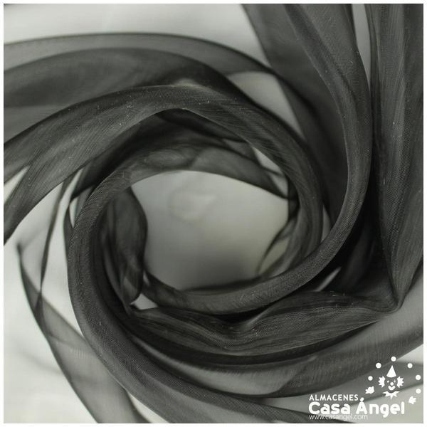 ORGANZA NEGRA CRISTAL SERIE PAOLA II 150cm