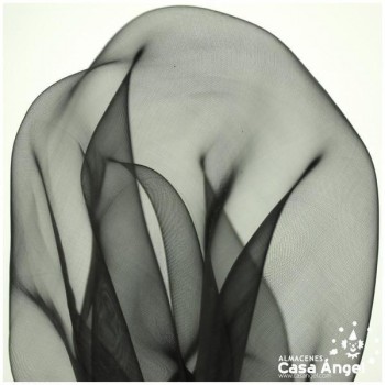 ORGANZA NEGRA CRISTAL SERIE PAOLA II 150cm