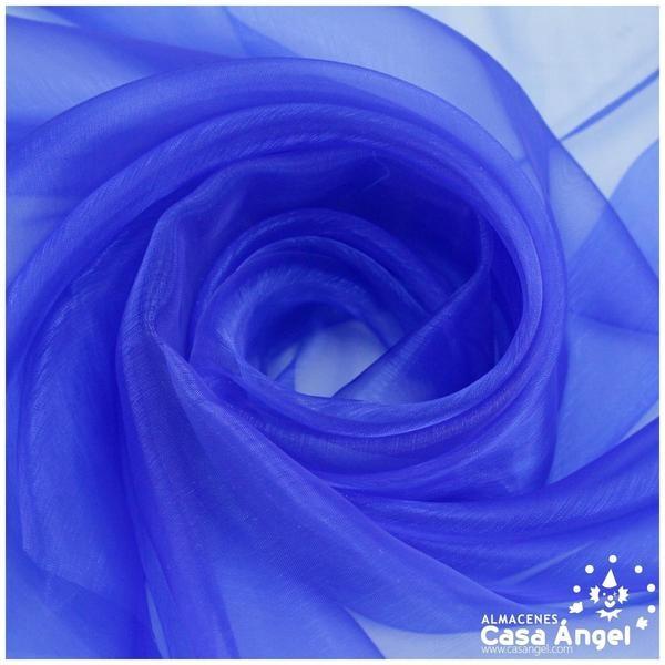 ORGANZA AZULÓN CRISTAL SERIE PAOLA II 150cm