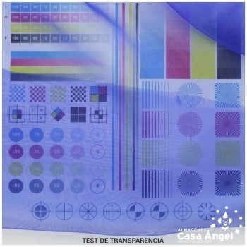 ORGANZA AZULÓN CRISTAL SERIE PAOLA II 150cm