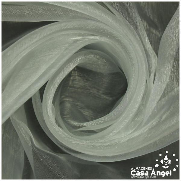 ORGANZA PLATA CRISTAL SERIE PAOLA II 150cm