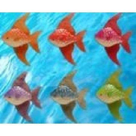 PEZ MEDIANO COLORES PLÁSTICO 16cm