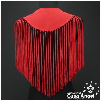 MANTÓN LISO ROJO MEDIANO ADULTO