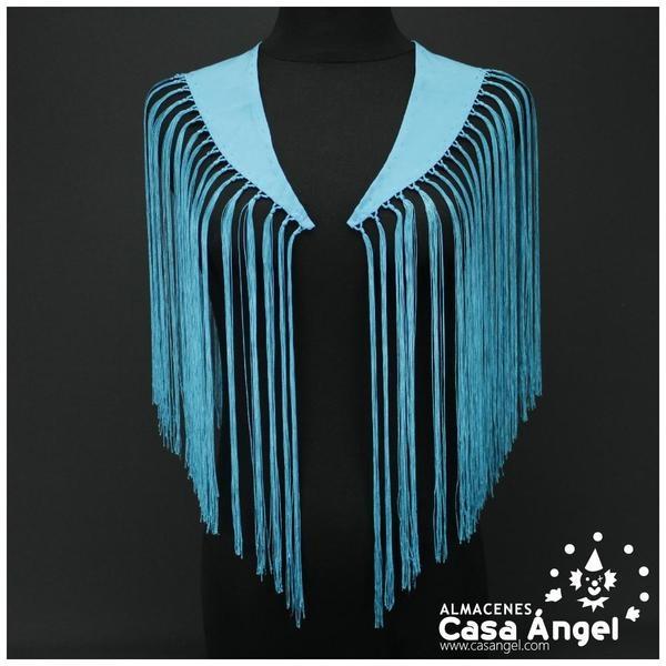 MANTÓN LISO TURQUESA CLARO MEDIANO ADULTO
