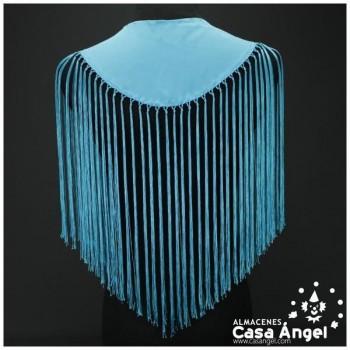 MANTÓN LISO TURQUESA CLARO MEDIANO ADULTO