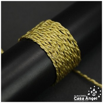 CORDÓN METALIZADO LÚREX 2mm