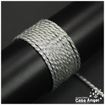CORDÓN METALIZADO LÚREX 2mm