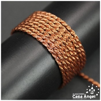CORDÓN METALIZADO LÚREX 2mm