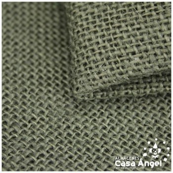 TELA ARPILLERA GRIS YUTE 150cm