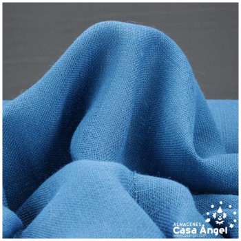 TELA ARPILLERA AZUL AZAFATA YUTE 150cm