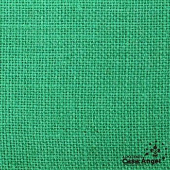 TELA ARPILLERA VERDE YUTE