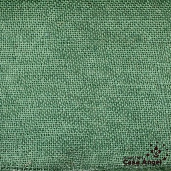 TELA ARPILLERA VERDE BOTELLA YUTE