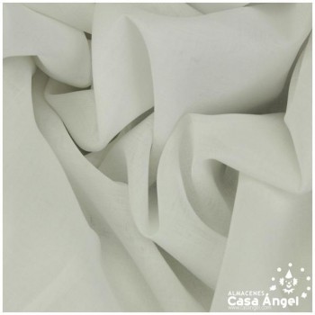VISILLO BLANCO LISO CON PLOMO SERIE EFELIN 310cm