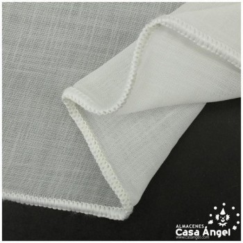 VISILLO BLANCO LISO CON PLOMO SERIE EFELIN 310cm