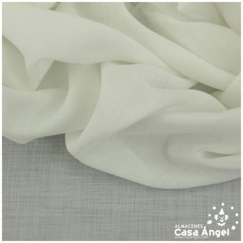 VISILLO IVORY LISO CON PLOMO SERIE EFELIN 310cm