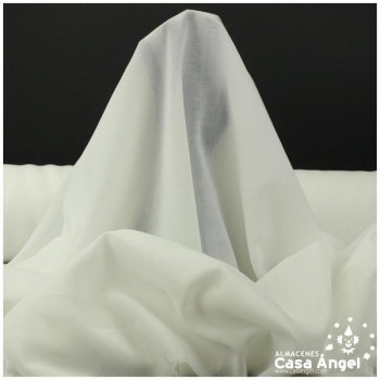 VISILLO IVORY LISO CON PLOMO SERIE EFELIN 310cm