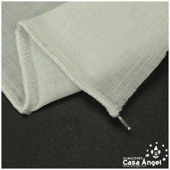 VISILLO IVORY LISO CON PLOMO SERIE EFELIN 310cm