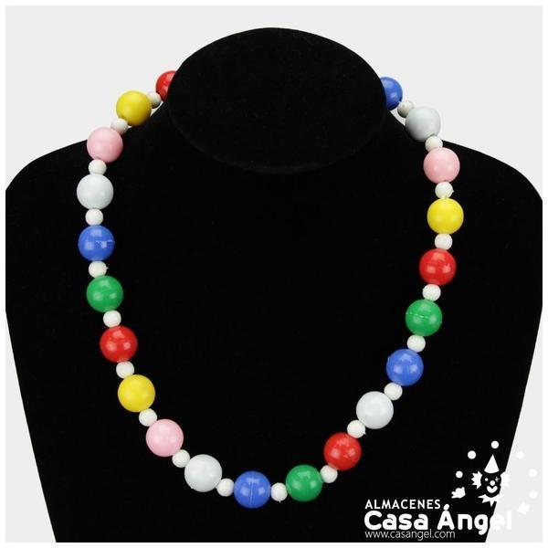 COLLAR SEVILLANA BOLAS DE COLORES