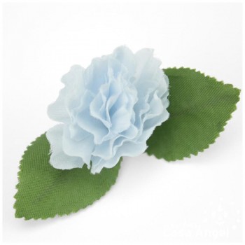 IMPERDIBLE CON FLOR DE TELA DE LONGITUD DE 5cm