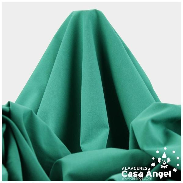 TELA VERDE DE ALGODÓN LIGERO 150cm