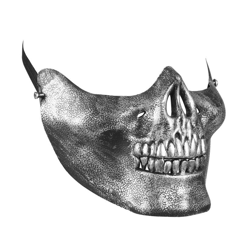 MÁSCARA METALIZADA MENTÓN CALAVERA