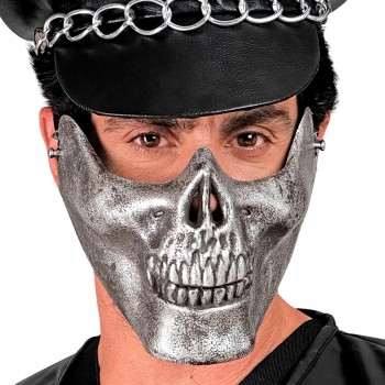 MÁSCARA METALIZADA MENTÓN CALAVERA