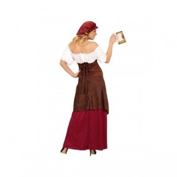 DISFRAZ POSADERA MEDIEVAL PARA MUJER