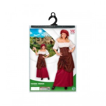 DISFRAZ POSADERA MEDIEVAL PARA MUJER
