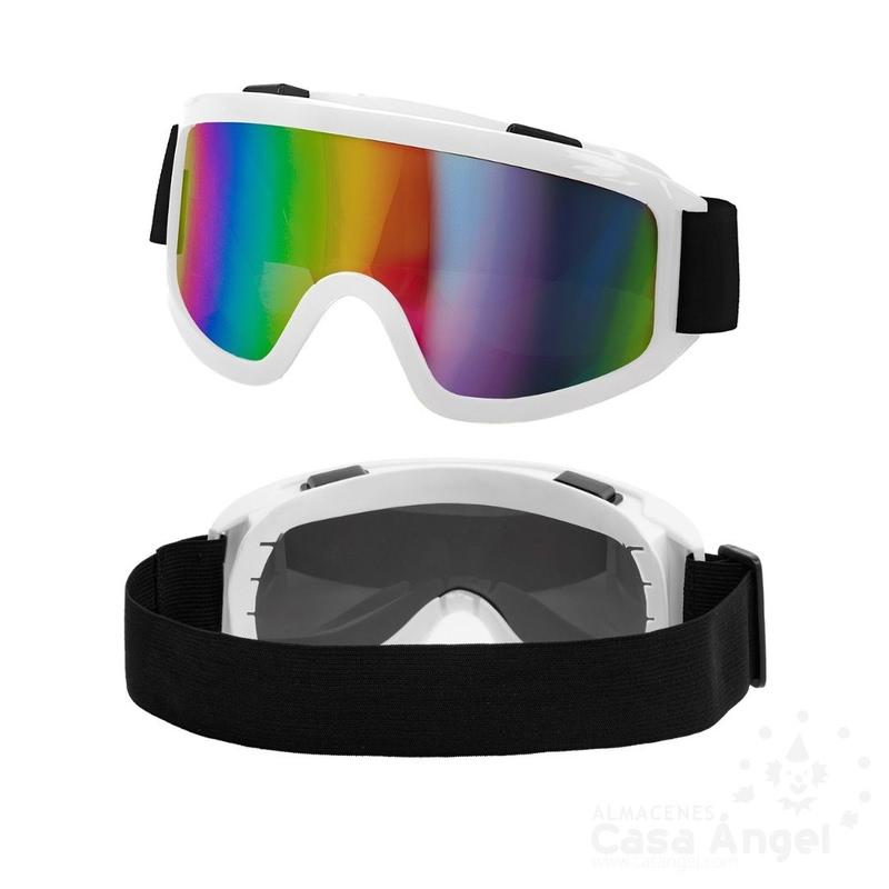 GAFAS DE ESQUÍ DE LOS 80s COLOR BLANCO