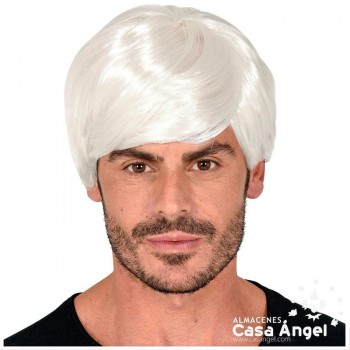 PELUCA BLANCA HOMBRE INTELECTUAL