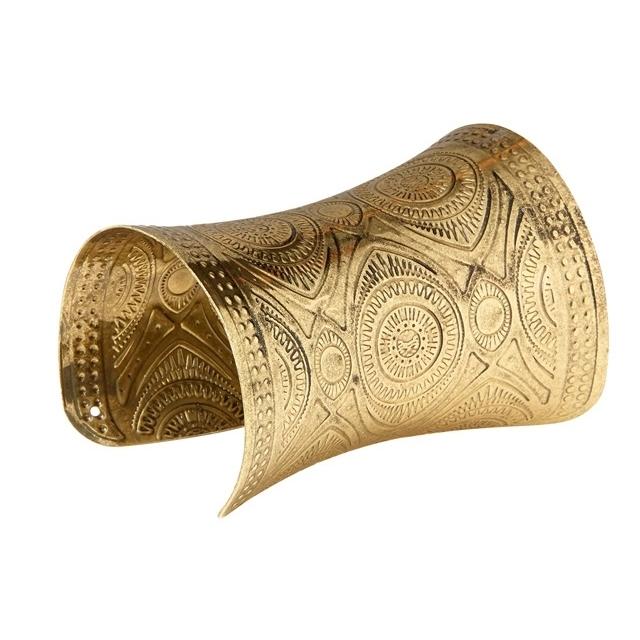 PULSERA DORADA ESTILO EGIPCIO GRIEGO O ROMANO