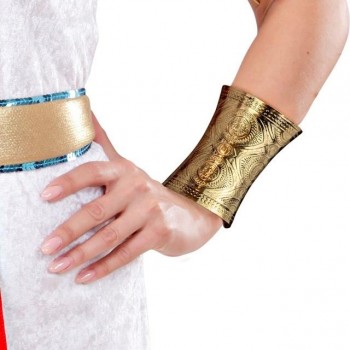 PULSERA DORADA ESTILO EGIPCIO GRIEGO O ROMANO