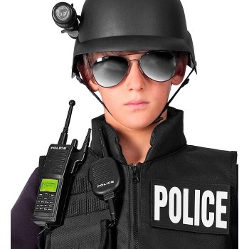 RADIO DE POLICIA DE PLÁSTICO