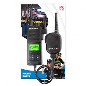 RADIO DE POLICIA DE PLÁSTICO