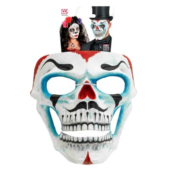 MÁSCARA CATRÍN ELEGANTE CALAVERA DÍA DE MUERTOS